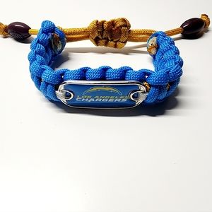Los Angeles Chargers Adjustable Charm Bracelet Fan Apparel & Souvenirs Football